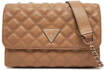 Guess Hobo bags Giully 2 Cmprtmnt Cnvrtble Flp in bruin - Foto 5
