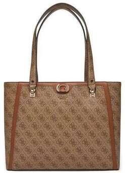 Guess Nolana Sml Girlfrien Latte Schoudertas Brown Dames