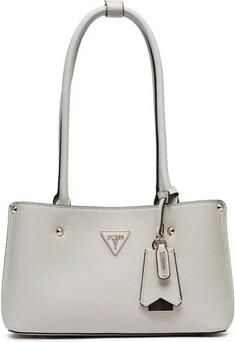 Guess Emiliya Girlfriend Schoudertas Ivory Beige Dames - Foto 4