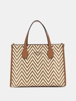 Guess Handtas met grafisch motief model 'SILVANA'