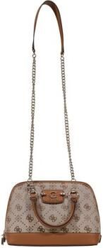 GUESS mini handtas Neda met logoprint cognac