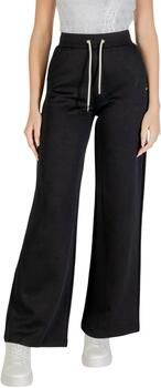 Guess Activewear Wide leg sweatbroek met structuurmotief model 'PEONY'