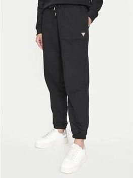 Guess Sportieve Zwarte Damesbroek met Elastische Taille Black Dames