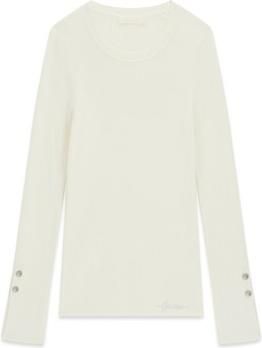 Guess slim fit shirt met lange mouwen van viscosemix model 'Ellie' - Foto 5