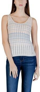 Guess Tricottop van viscosemix met ronde hals model 'ROSALYN' - Foto 3
