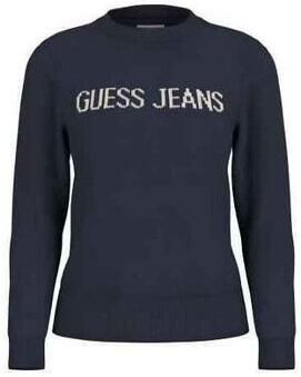 Guess Blauwe Ronde Hals Wollen Trui Blue Dames