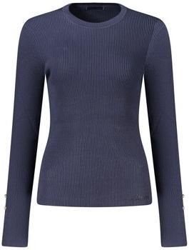 Guess slim fit shirt met lange mouwen van viscosemix model 'Ellie' - Foto 4