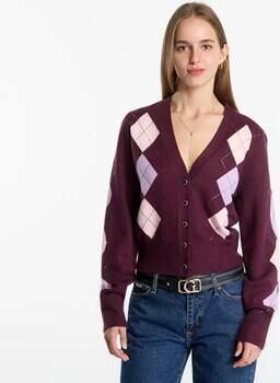 Guess Regular fit gebreid jack van katoenmix model 'GRACIE' - Foto 5