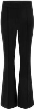 Guess Flared fit stoffen broek met elastische band model 'Evelina'