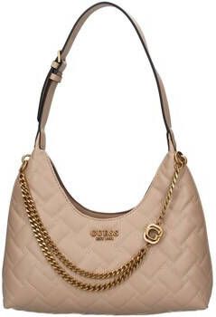 Guess Hobo bags Gracelynn Schultertasche in beige
