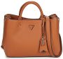 Guess Bruine Polyethyleen Schoudertas met Meridian Zak Brown Dames - Thumbnail 1