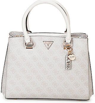 Guess Elegante witte handtas met gouden details White Dames