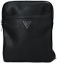 Guess Heren Scala Crossbody Flat Zwarte Schoudertas Black Heren - Thumbnail 1