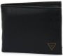 Guess Leren Portemonnee Pashouder Zwart Black Heren - Thumbnail 1