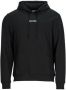 Guess Gedrukte logo hoodie Jeans Black Heren - Thumbnail 1