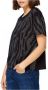 Guess Sprankelend Zwart Tee Shirt Glamoureuze Collectie Black Dames - Thumbnail 1