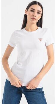 Guess Witte Katoenen Tops & T-Shirt Stijlvolle Toevoeging aan Je Garderobe White Dames