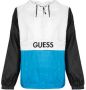 Guess Hoodie met verstelbaar trekkoord Blauw Heren - Thumbnail 1
