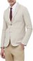 Guess Beige Shawl Neck Button Jas Brown Heren - Thumbnail 1
