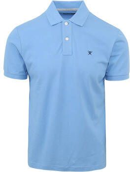 Hackett T-shirt Polo Blauw