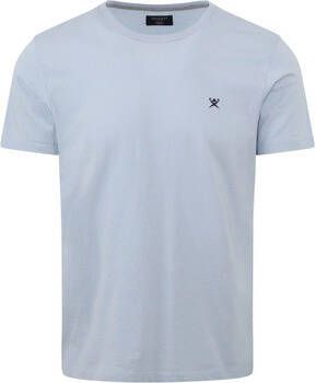 Hackett T-shirt T-Shirt Lichtblauw