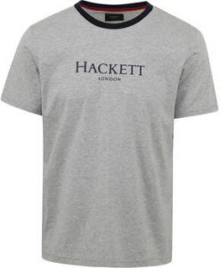 Hackett T-shirt T-Shirt Logo Grijs