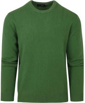 Hackett Sweater Pullover Groen Lamswol