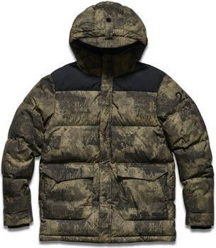 Halo Donsjack Hummel Down Puffer Green Heren