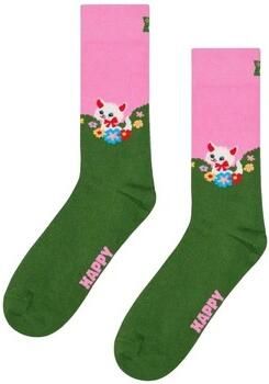 Happy Socks High socks Kitten And Flowers