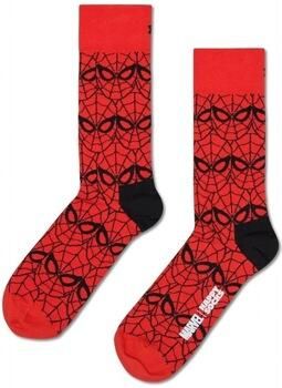 Happy Socks Regular fit sokken met motiefstitching model 'Spider-Man'