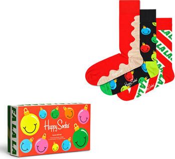 Happy Socks Sokken Time for Holiday 3-Pack Gift Box