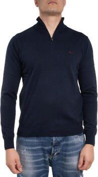 Harmont & Blaine Blauwe Wollen Overhemd met Borduursel en Logo Blue Heren - Foto 2