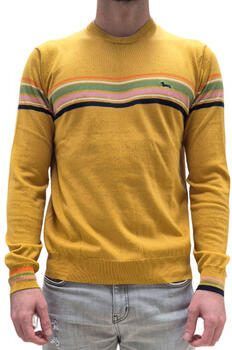 Harmont & Blaine Mosterd Heren Trui met Logo op de Voorkant XL Yellow Heren
