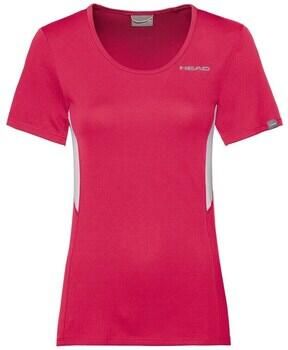 Head T-shirt Korte Mouw Club Technical Magenta