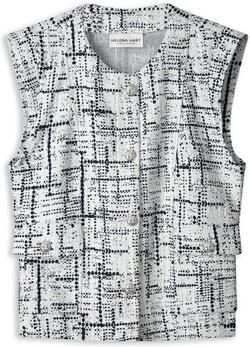 Helena Hart Blazer 7670 Gilet Boucle Marine Wit