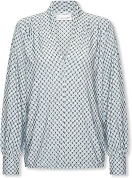 Helena Hart Blouse 7674Mil Top Jozzy Print Milly Ice