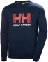 Helly Hansen Ultra-zachte French Terry Crewneck Sweatshirt Blue Heren - Thumbnail 1