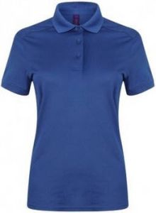 Henbury Polo Shirt Lange Mouw HB461