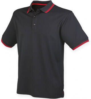 Henbury Polo Shirt Korte Mouw Polo avec liseré Cool Plus
