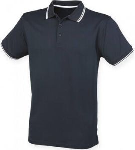 Henbury Polo Shirt Korte Mouw Polo avec liseré Cool Plus