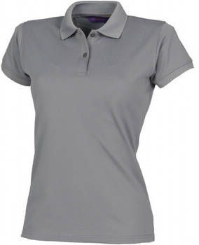 Henbury Polo Shirt Korte Mouw Polo femme Cool Plus