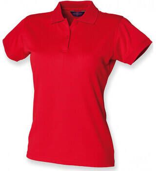 Henbury Polo Shirt Korte Mouw Polo femme Cool Plus