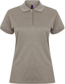 Henbury Polo Shirt Korte Mouw Polo femme Cool Plus