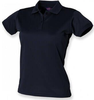 Henbury Polo Shirt Korte Mouw Polo femme Cool Plus