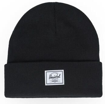 Herschel Zwarte Beanie Hoed met chet Black - Foto 2