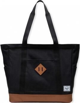 Herschel Rugzak Heritage Tote Black Saddle Brown