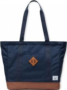 Herschel Rugzak Heritage Tote Navy Saddle Brown