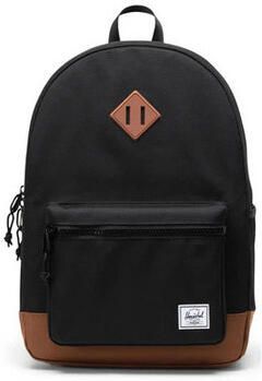 Herschel Rugzak Heritage Youth Backpack Black Saddle Brown