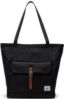 Herschel Gestreepte Retreat Tote Tas Black Unisex