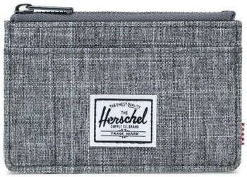 Herschel Portemonnee Oscar Wallet Raven Crosshatch